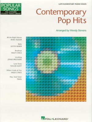 cover image of Contemporary Pop Hits (Songbook)
